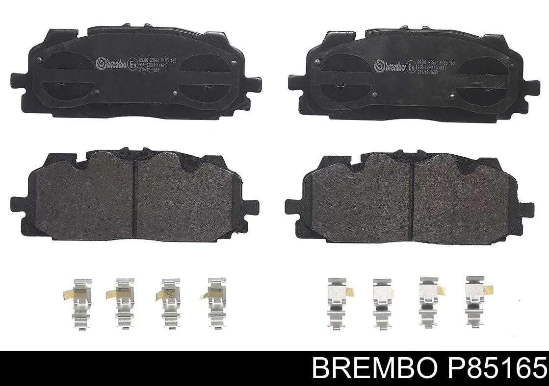 Sapatas do freio dianteiras de disco Brembo P85165 preço, a partir de 54,97 USD