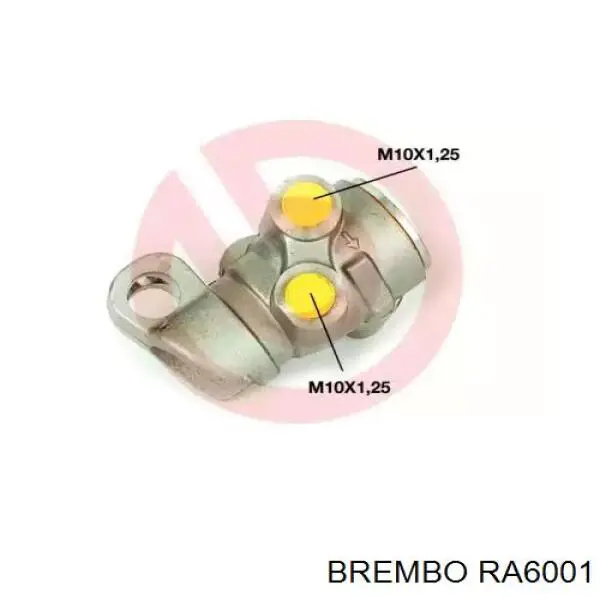 Regulador de pressão dos freios (regulador das forças de frenagem) Brembo RA6001 preço, a partir de 32,56 USD