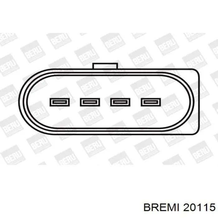 Compre 20115 Bremi Bobina de ignição