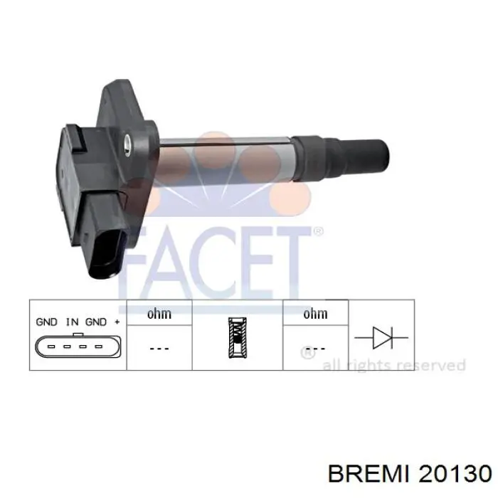 Compre 20130 Bremi Bobina de ignição
