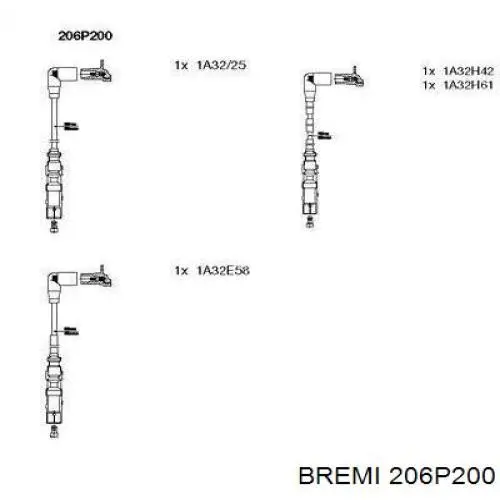Fios de alta voltagem, kit Bremi 206P200 preço, a partir de 64,32 USD