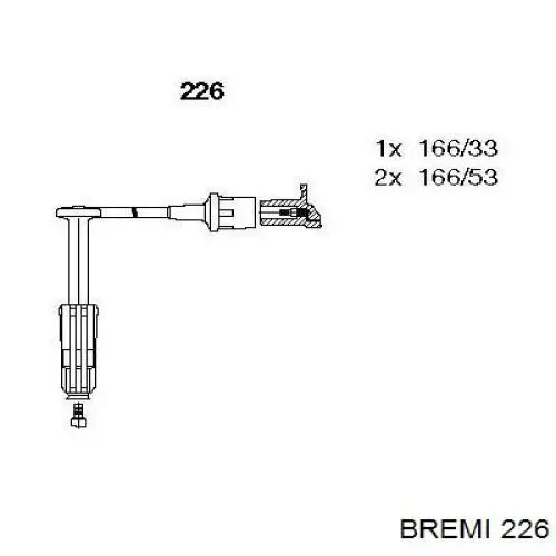 Fios de alta voltagem, kit Bremi 226 preço, a partir de 85,58 USD
