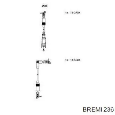 Fios de alta voltagem, kit Bremi 236 preço, a partir de 40,72 USD
