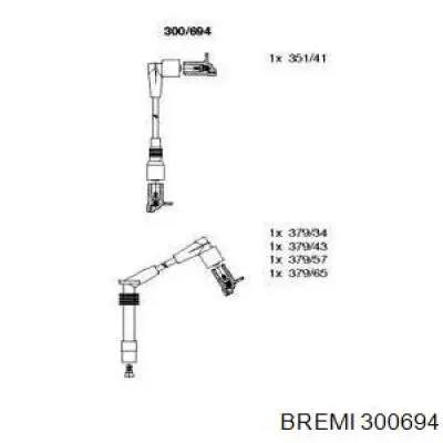 Fios de alta voltagem, kit Bremi 300694 preço, a partir de 31,78 USD