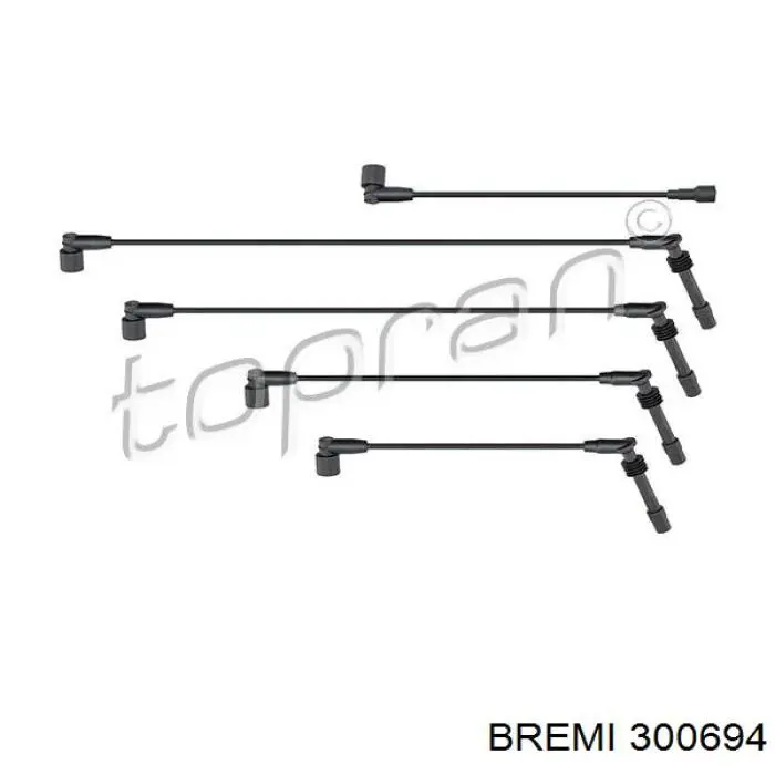 Compre 300694 Bremi Fios de alta voltagem, kit
