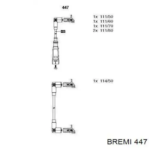 Fios de alta voltagem, kit Bremi 447 preço, a partir de 69,70 USD