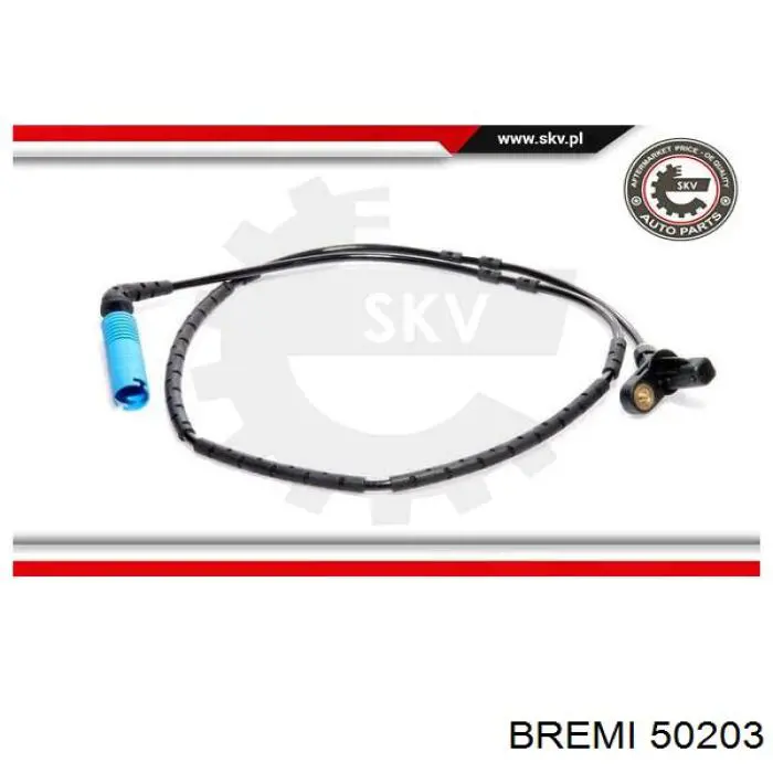 Compre 50203 Bremi Sensor ABS traseiro