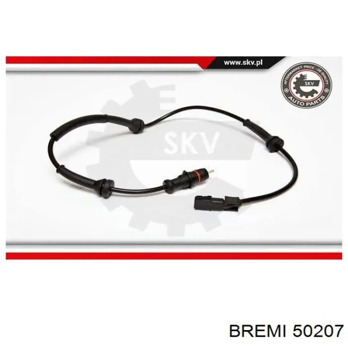 Compre 50207 Bremi Sensor ABS traseiro