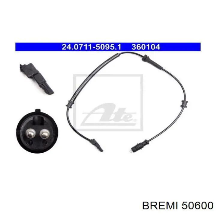 Sensor ABS traseiro Bremi 50600 preço, a partir de 35,76 USD