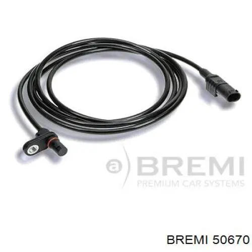 50670 Bremi Sensor ABS traseiro esquerdo