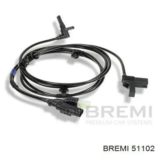 51102 Bremi Sensor ABS traseiro esquerdo