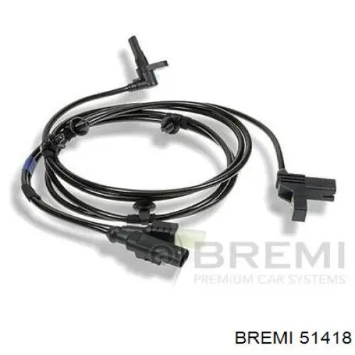 Sensor dianteiro de ABS 638671 Hans Pries (Topran)