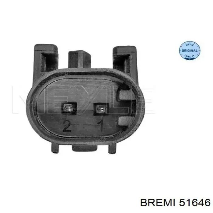 Sensor dianteiro de ABS 51816797 Fiat/Alfa/Lancia