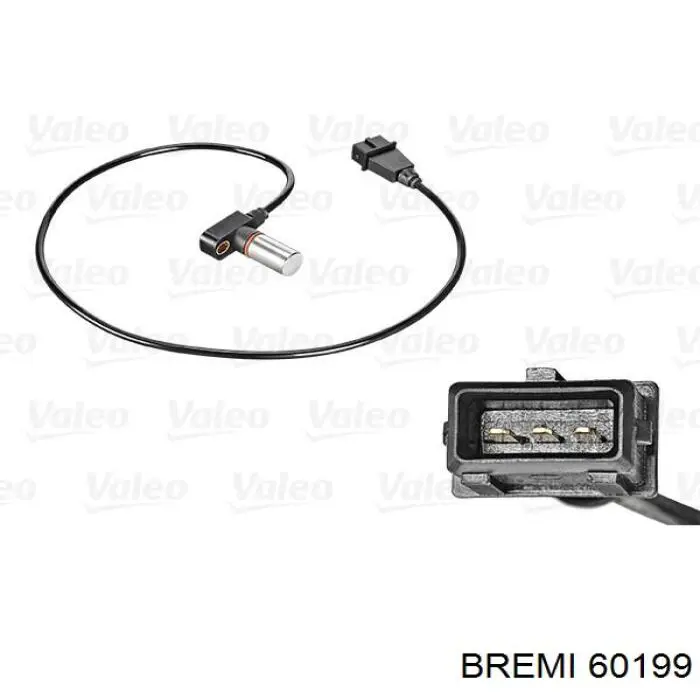 Sensor de posição (de revoluções) de cambota Bremi 60199 preço, a partir de 37,90 USD
