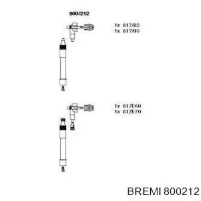 Fios de alta voltagem, kit Bremi 800212 preço, a partir de 34,92 USD