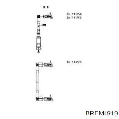 Fios de alta voltagem, kit Bremi 919 preço, a partir de 89,56 USD
