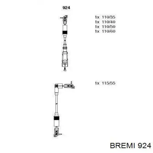 Fios de alta voltagem, kit Bremi 924 preço, a partir de 58,40 USD