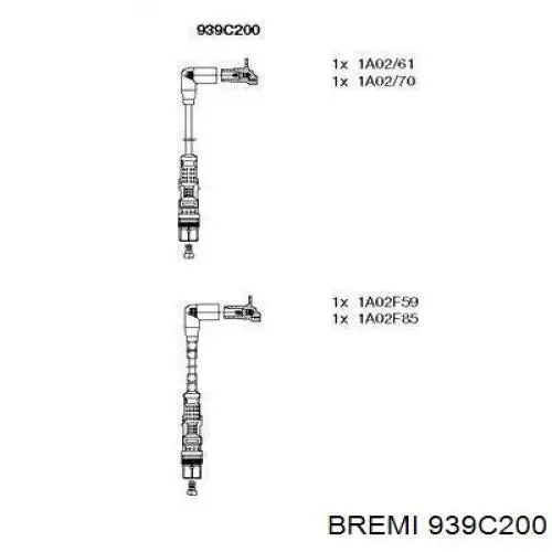 Fios de alta voltagem, kit Bremi 939C200 preço, a partir de 55,75 USD