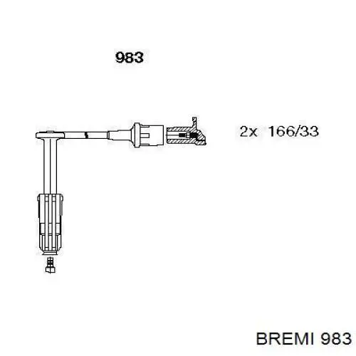 Fios de alta voltagem, kit Bremi 983 preço, a partir de 58,42 USD