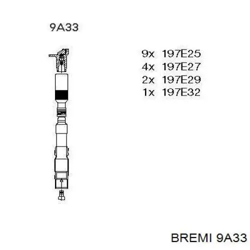 Fios de alta voltagem, kit Bremi 9A33 preço, a partir de 164,83 USD