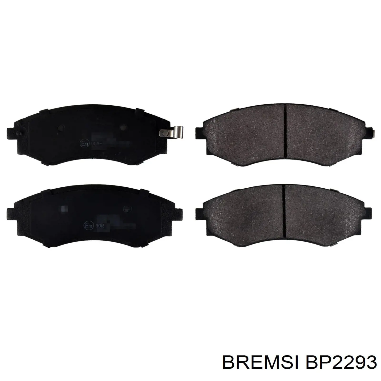 Sapatas do freio dianteiras de disco Bremsi BP2293 preço, a partir de 24,78 USD