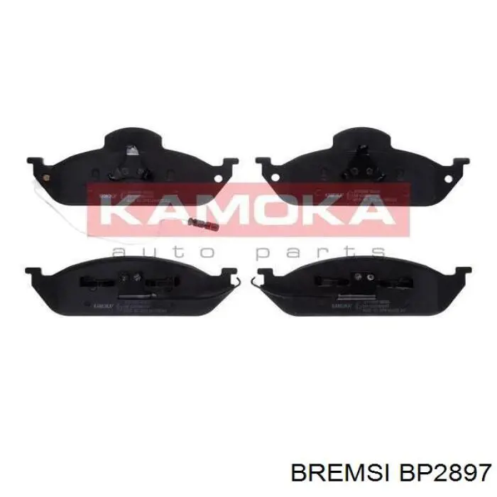 Sapatas do freio dianteiras de disco Bremsi BP2897 preço, a partir de 45,05 USD