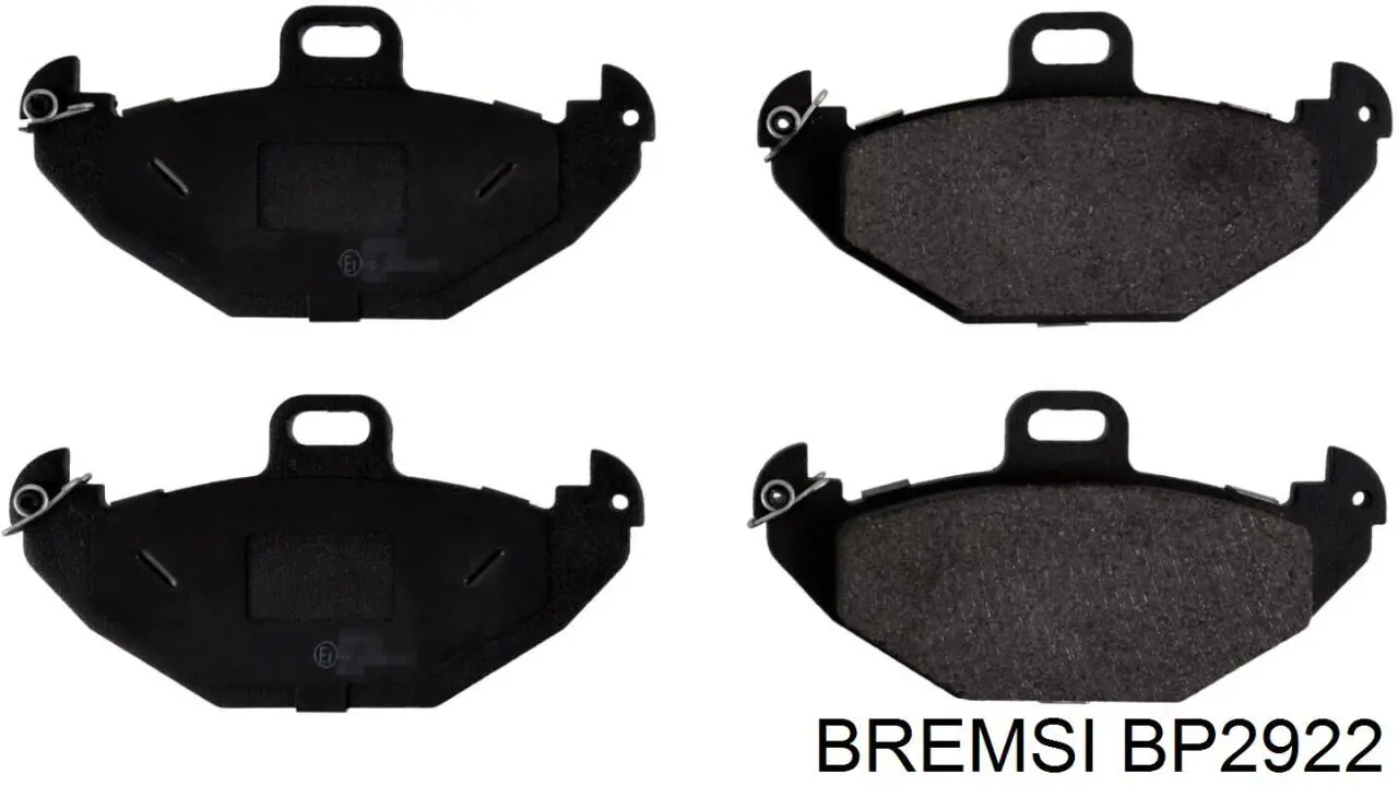 Sapatas do freio traseiras de disco Bremsi BP2922 preço, a partir de 29,67 USD
