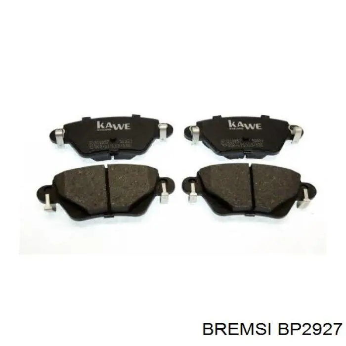 Sapatas do freio traseiras de disco Bremsi BP2927 preço, a partir de 28,37 USD