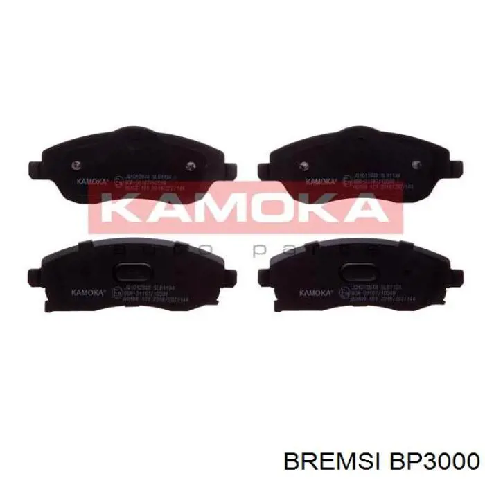Sapatas do freio dianteiras de disco Bremsi BP3000 preço, a partir de 23,07 USD