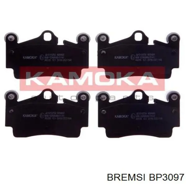 Sapatas do freio traseiras de disco Bremsi BP3097 preço, a partir de 38,35 USD