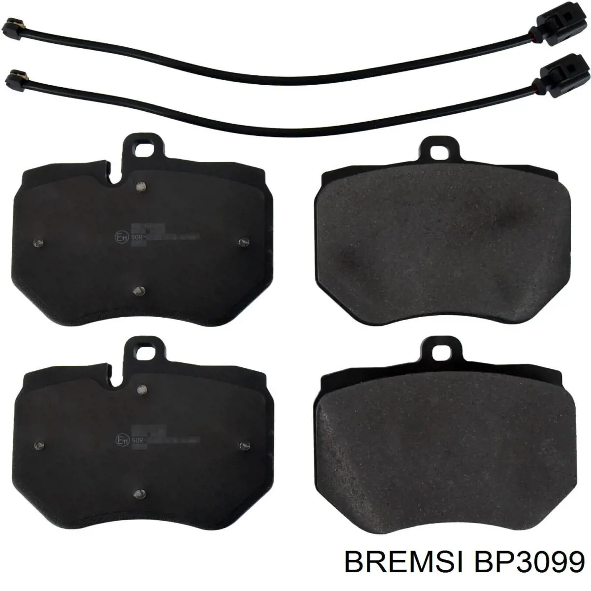 Sapatas do freio dianteiras de disco Bremsi BP3099 preço, a partir de 71,17 USD