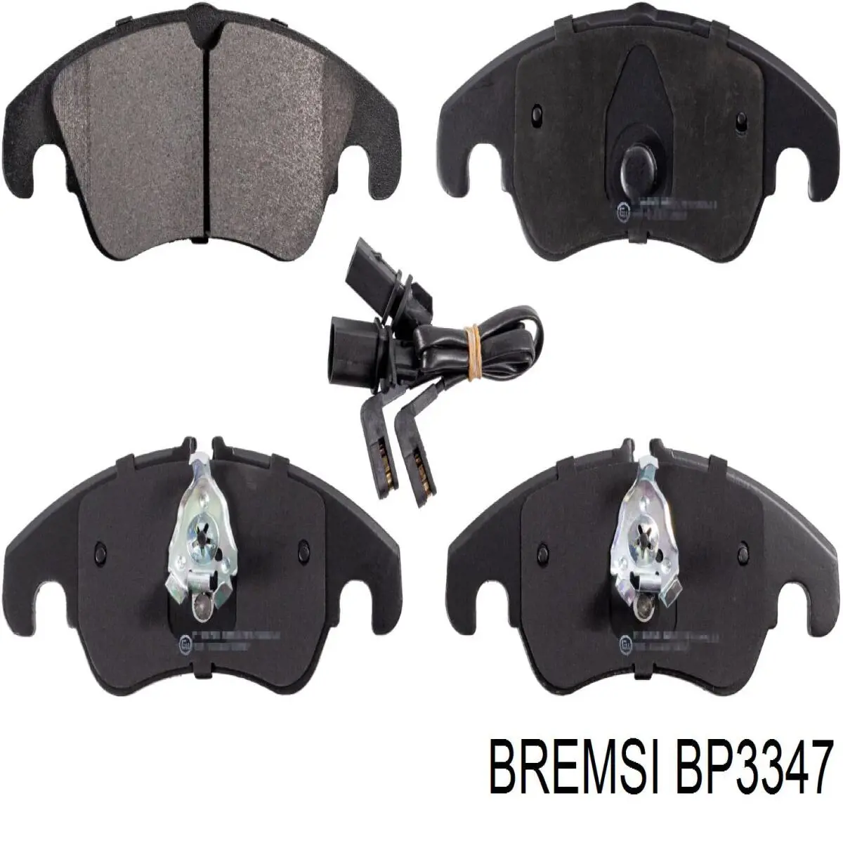Sapatas do freio dianteiras de disco Bremsi BP3347 preço, a partir de 49,20 USD