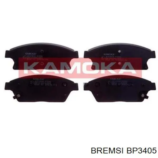 Sapatas do freio dianteiras de disco Bremsi BP3405 preço, a partir de 36,33 USD