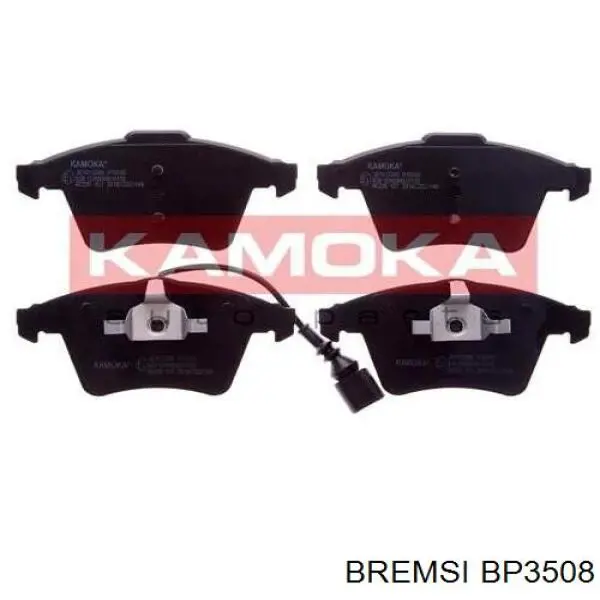Sapatas do freio dianteiras de disco Bremsi BP3508 preço, a partir de 42,81 USD