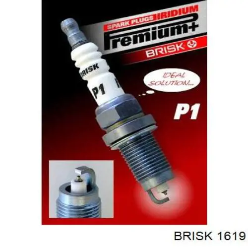Compre 1619 Brisk Vela de ignição