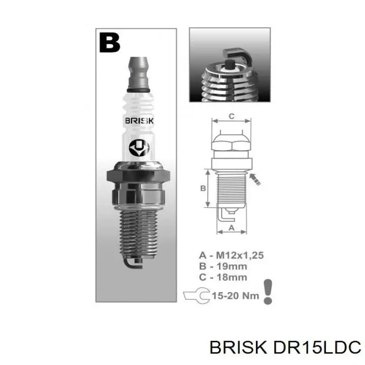 Vela de ignição Brisk DR15LDC preço, a partir de 5,97 USD