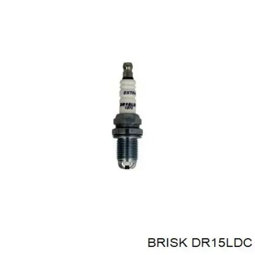 Vela de ignição DR15LDC Brisk