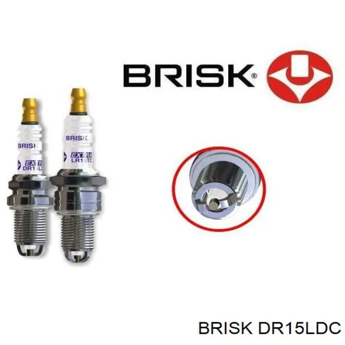 Vela de ignição Brisk DR15LDC preço, a partir de 5,97 USD