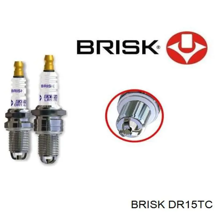 Vela de ignição Brisk DR15TC preço, a partir de 9,38 USD