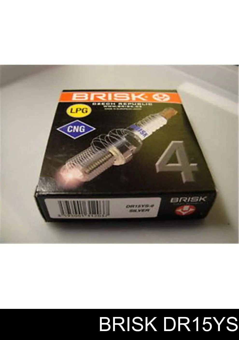 DR15YS Brisk Vela de ignição