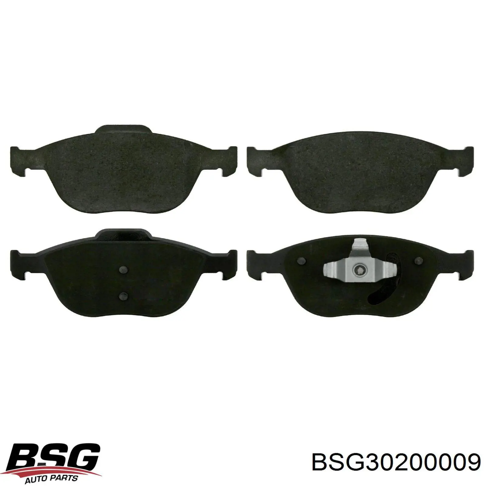 Sapatas do freio dianteiras de disco BSG BSG30200009 preço, a partir de 29,35 USD