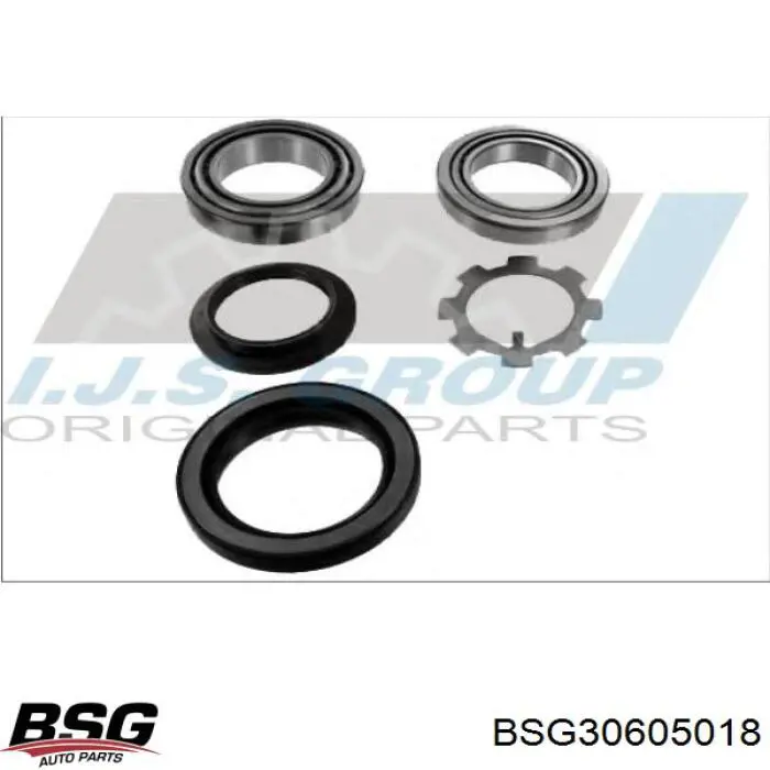 Rolamento de cubo traseiro 30605019 BSG