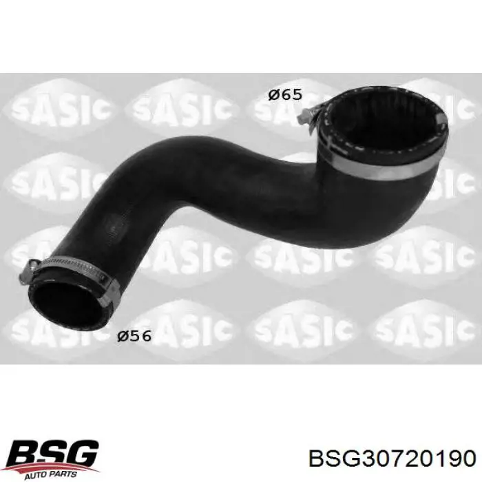 BSG30720190 BSG Mangueira (cano derivado) de intercooler