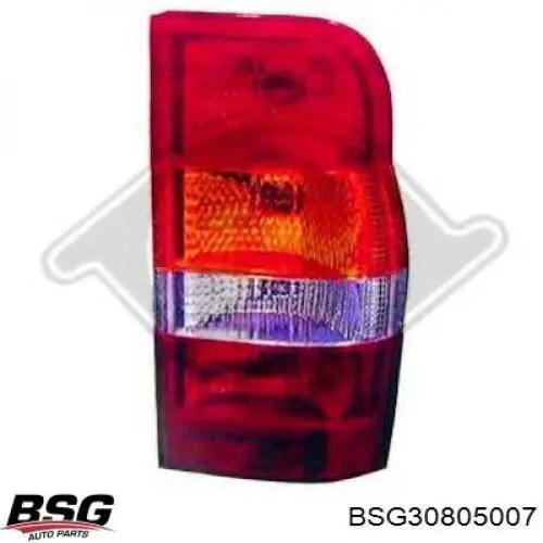 Lanterna traseira direita BSG BSG30805007 preço, a partir de 51,34 USD