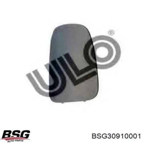 Compre BSG30910001 BSG Elemento espelhado do espelho de retrovisão direito