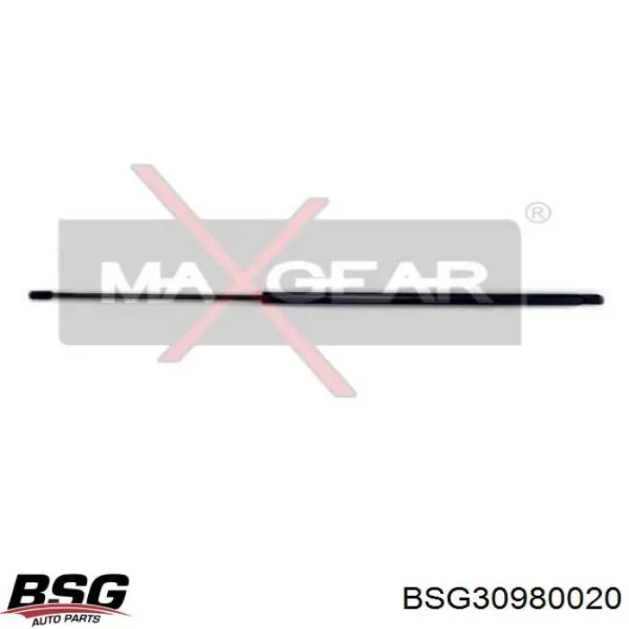 Compre BSG30980020 BSG Amortecedor de tampa de porta-malas (de 3ª/5ª porta traseira)