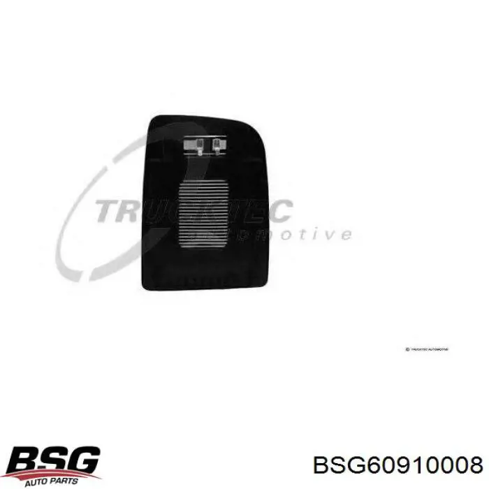 Compre BSG60910008 BSG Elemento espelhado do espelho de retrovisão esquerdo