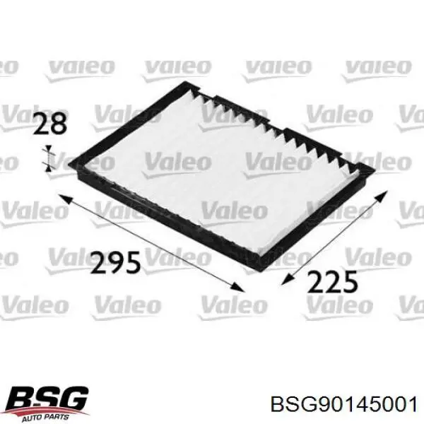 Compre BSG90145001 BSG Filtro de salão