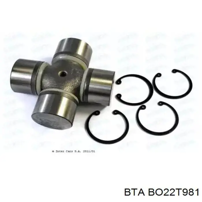 Cruzeta da junta universal traseira BTA BO22T981 preço, a partir de 19,97 USD