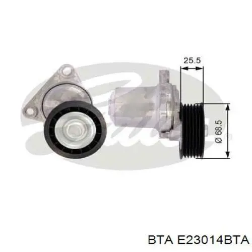 Compre E23014BTA BTA Rolo de reguladora de tensão da correia de transmissão